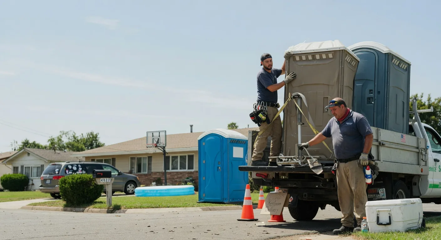 Porta Potty Rental in Berwick, IL near me