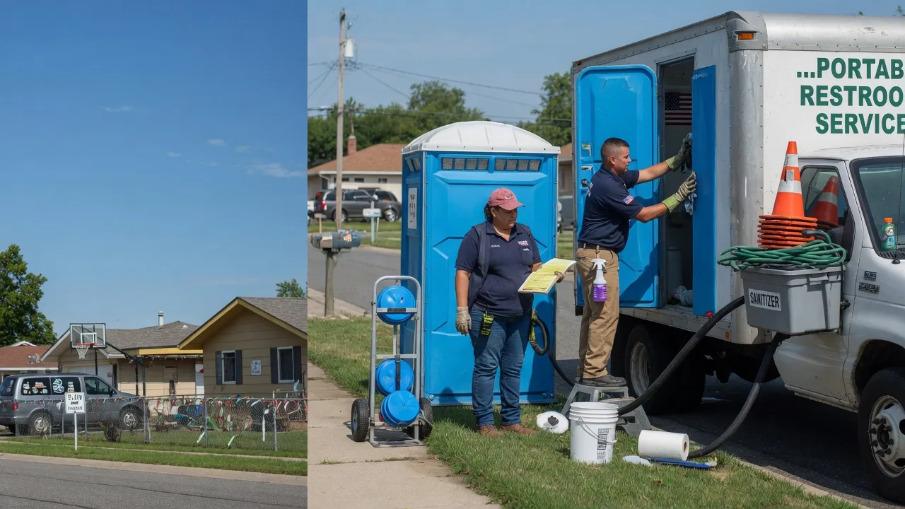 Portable Toilet Rental in Berwick, IL near me